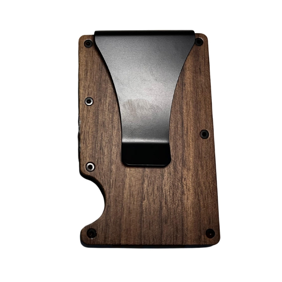 Billetera Tarjetero De Madera