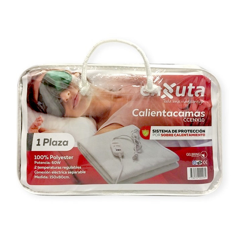 Calienta Camas Enxuta 1 Plaza 100% Polyester