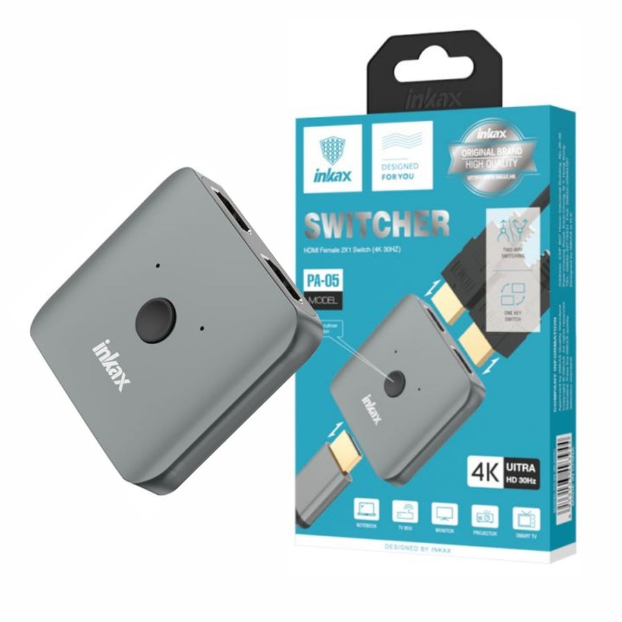 Hub Inkax HDMI 4K Switcher