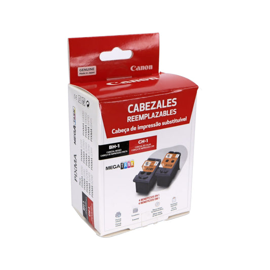 Kit Canon Cabezal Tinta Negra Cabezal Tinta Color BH-10 CH-10