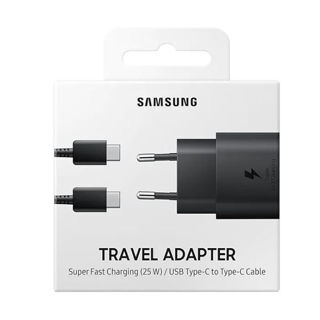 Cargador Samsung carga rápida 25W Con cable Tipo C