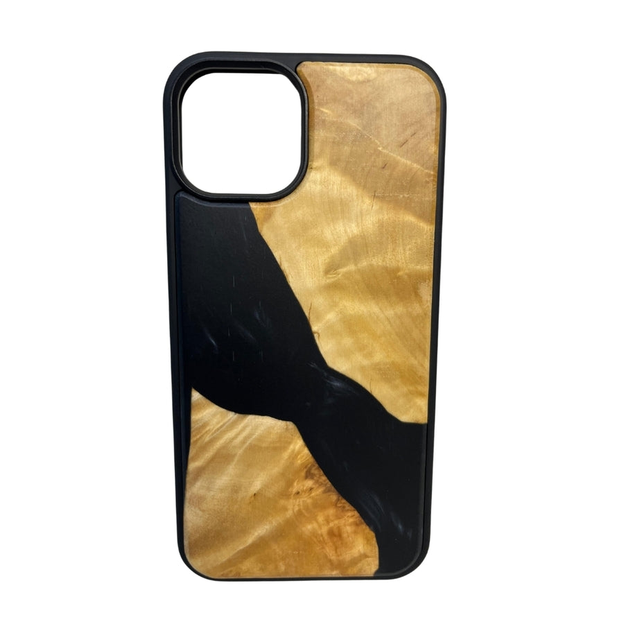 Case estuche madera resina FREECELL Iphone 15 PRO MAX