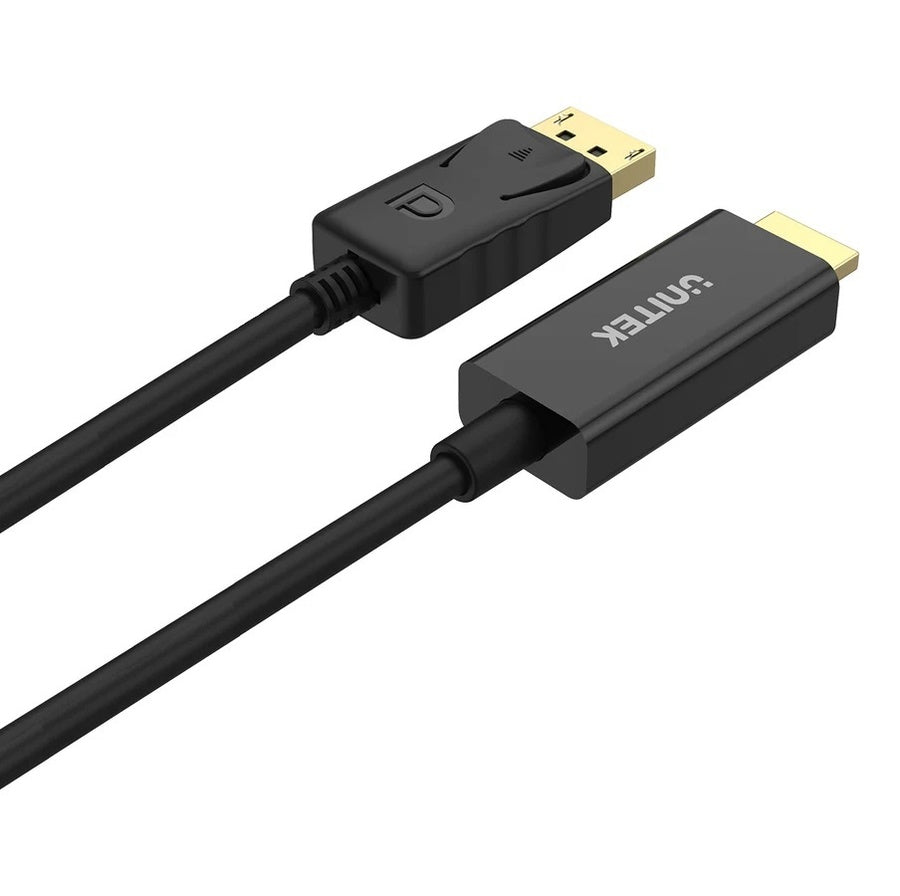 Cable Unitek DisplayPort a HDMI 1.8M Y-5118CA