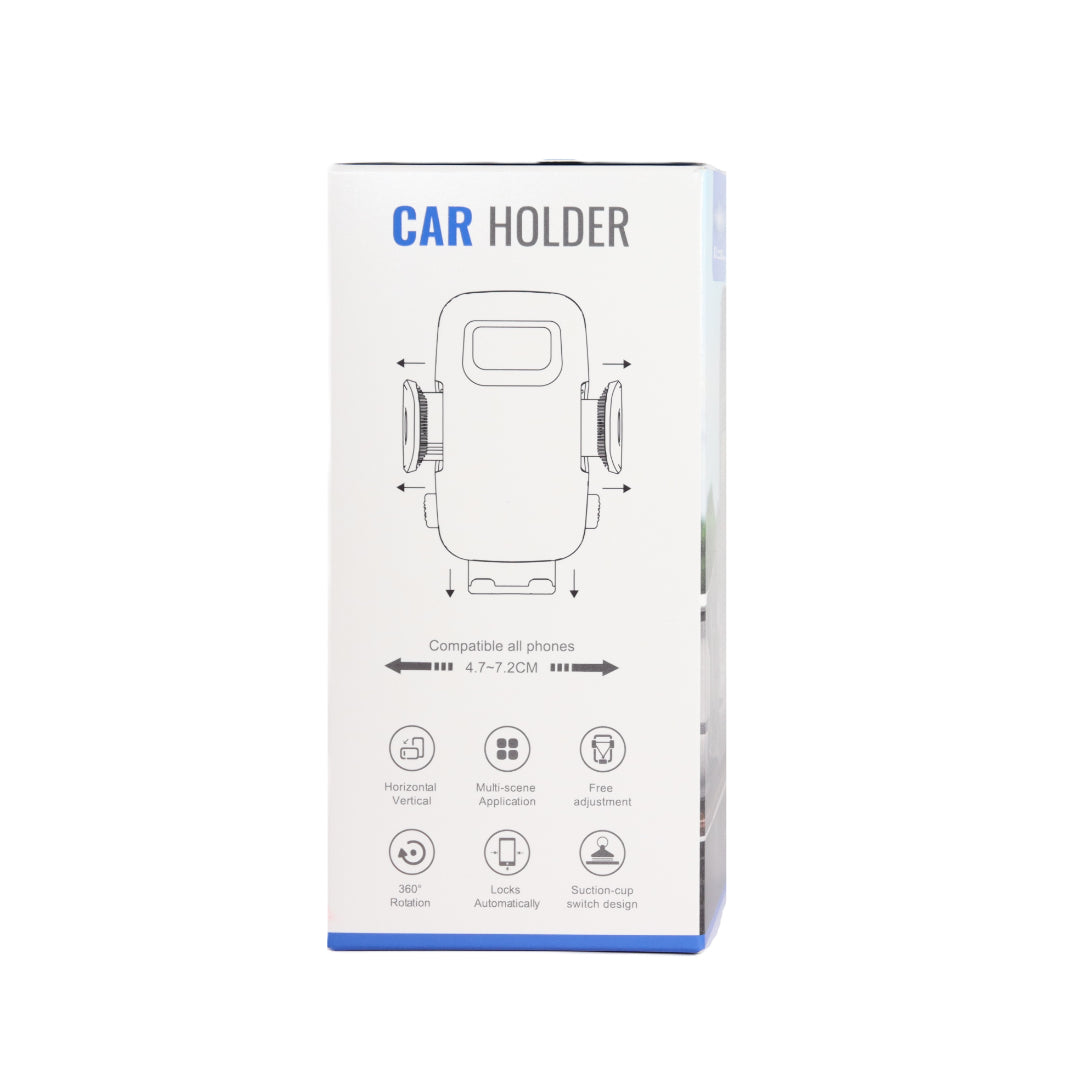 Soporte para auto Miccell con ventosa y agarre pinza