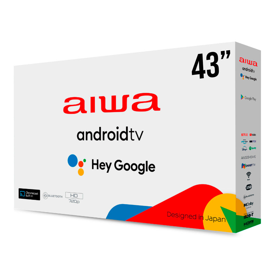 Tv Led Aiwa 43" Smart tv Full HD Google TV
