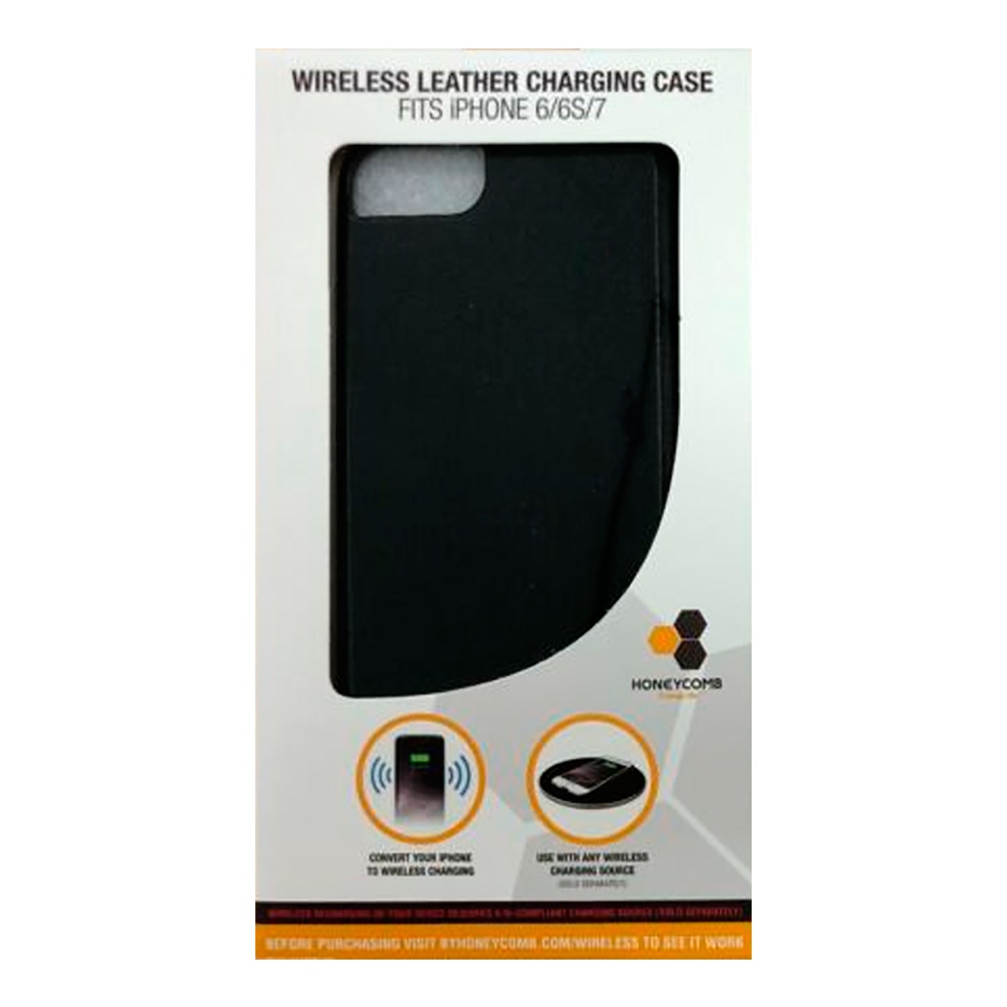 Estuche Cargador Para iPhone 6/6s/7/8/Se2/Se3 Honeycomb