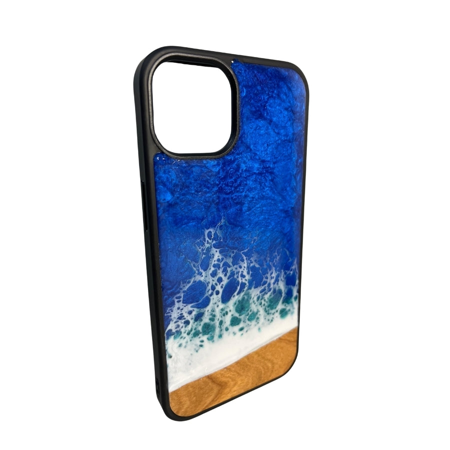Case estuche madera resina playa FREECELL Iphone 13