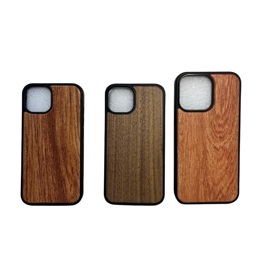 Case estuche madera Iphone 16 pro