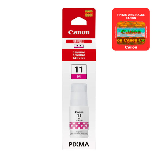 Botella De Tinta Canon Magenta GI-11 M 70ml