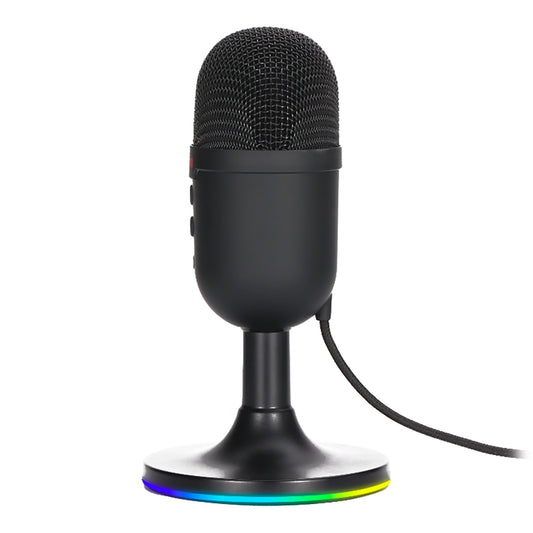Micrófono Gaming Marvo Mic-06 Omnidireccional Con Iluminación