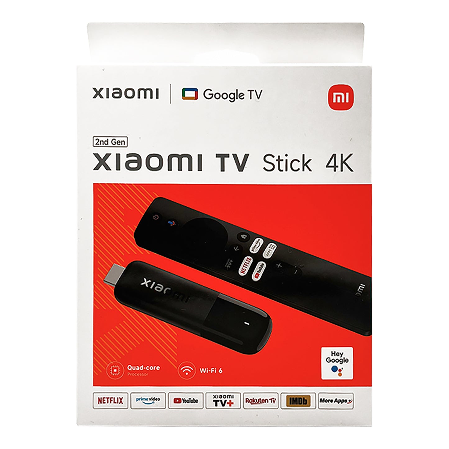 Mi Tv Stick 4K Gen2 Xiaomi Android Dolby DTS Control Remoto