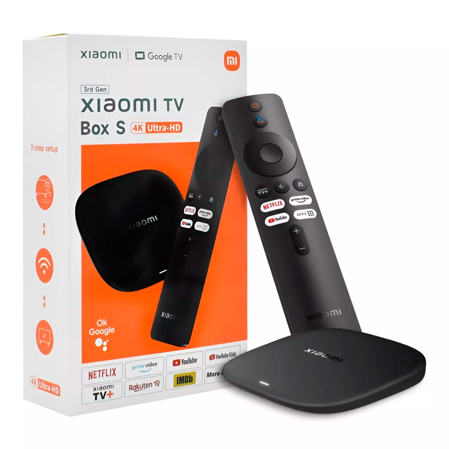 Tv Box S Xiaomi Gen3 4K 2gb 32gb Wifi Bt
