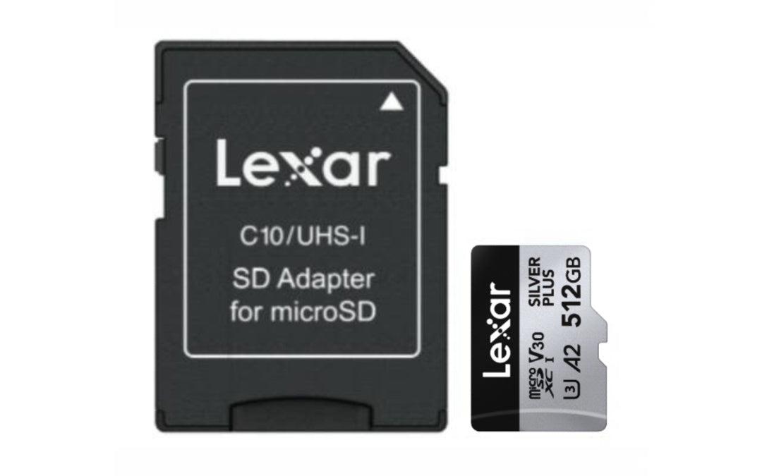 Memoria microSDXC Lexar Pro 512GB Silver Plus