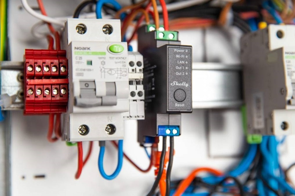 Rele Shelly Pro 2PM Wi-fi DIN Dual