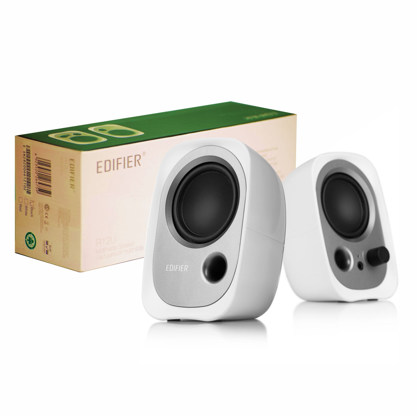 Parlantes Edifier 2.0 R12U blanco