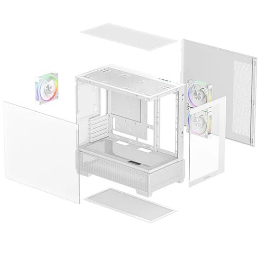 Gabinete Deepcool CG380 3F blanco