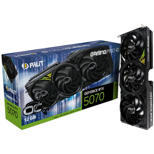 Tarjeta Video Palit RTX 5070 GamingPro-S OC 12GB