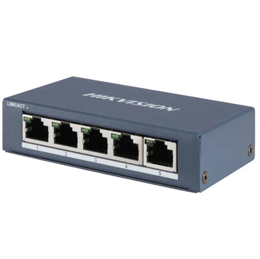 Switch Hikvision 5 puertos gigabit