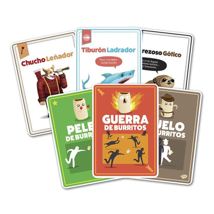 Juego De Mesa Exploding Kittens Throw Throw Burrito +7