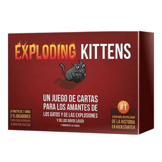 Juego De Mesa Exploding Kittens +7
