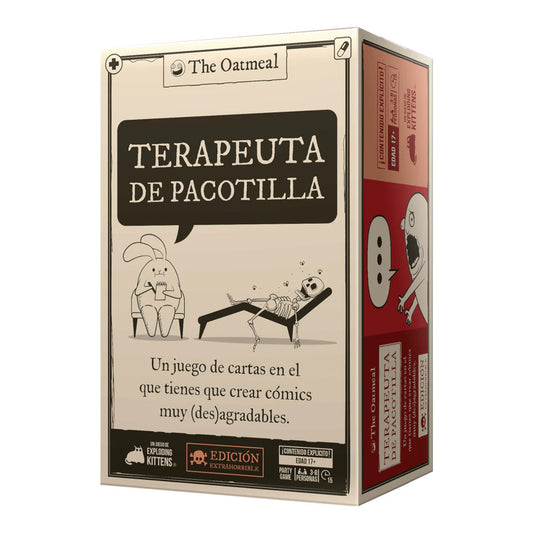 Juego de Mesa Exploding Kittens Terapeuta de Pacotillas +17
