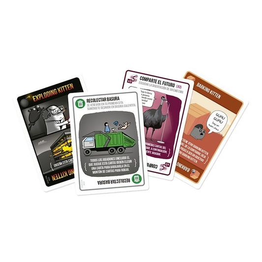 Juego De Mesa Exploding Kittens Recetas Del Desastre +7