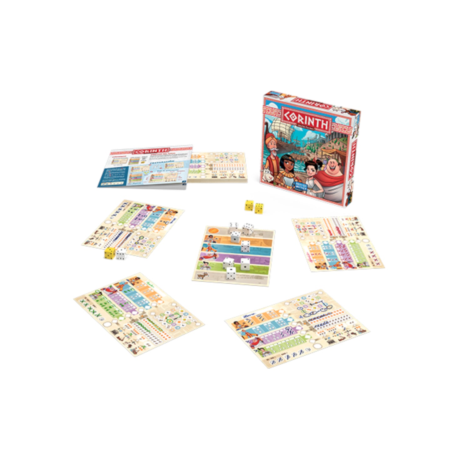 Juego de Mesa Asmodee Corinth +8