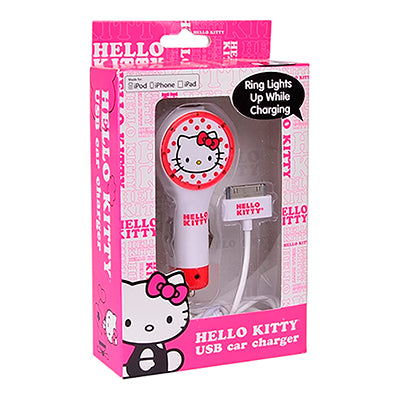 Cargador Usb De Auto Hello Kitty iPad iPhone iPod