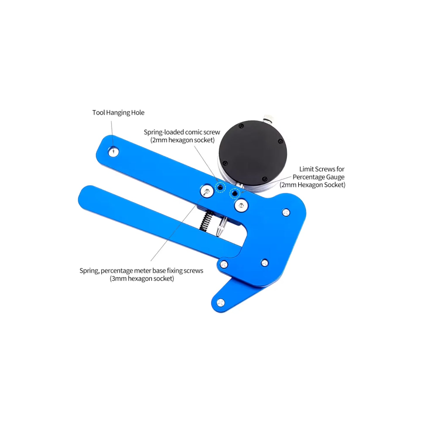 Medidor de Tensión Rayos Bicicleta Digital Toopre tl-p11