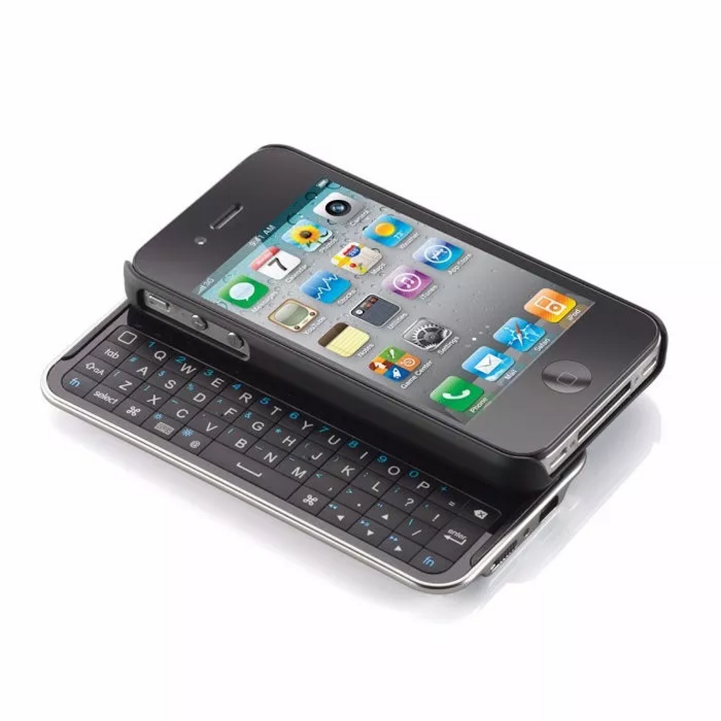 Estuche bluetooth con teclado para Iphone 5S