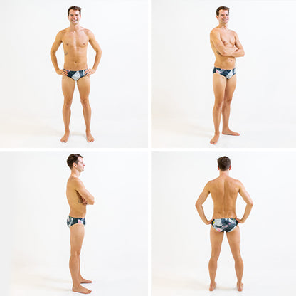 Slip Natación Hombre Finis Splice Brief 38