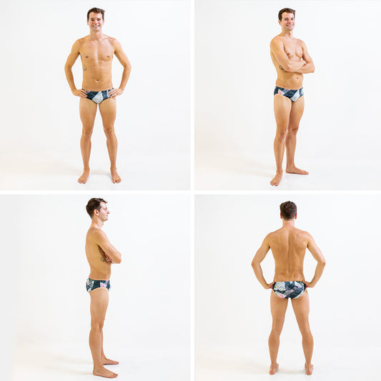 Slip Natación Hombre Finis Splice Brief 38