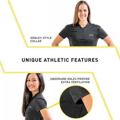 Remera Deportiva Mujer Finis Tech Polo Xs
