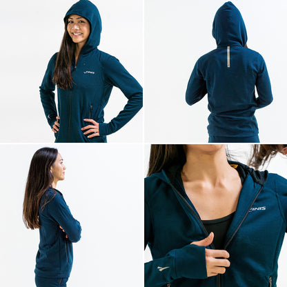 Campera Deportiva Mujer Finis Tech Jacket Xs