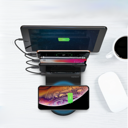 Hub de Carga Naztech Inalámbrico y Cableado