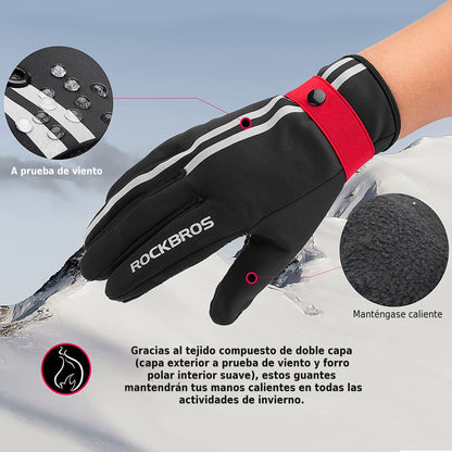 Guantes Térmicos Rockbros 16410777005 Reflectantes 2XL