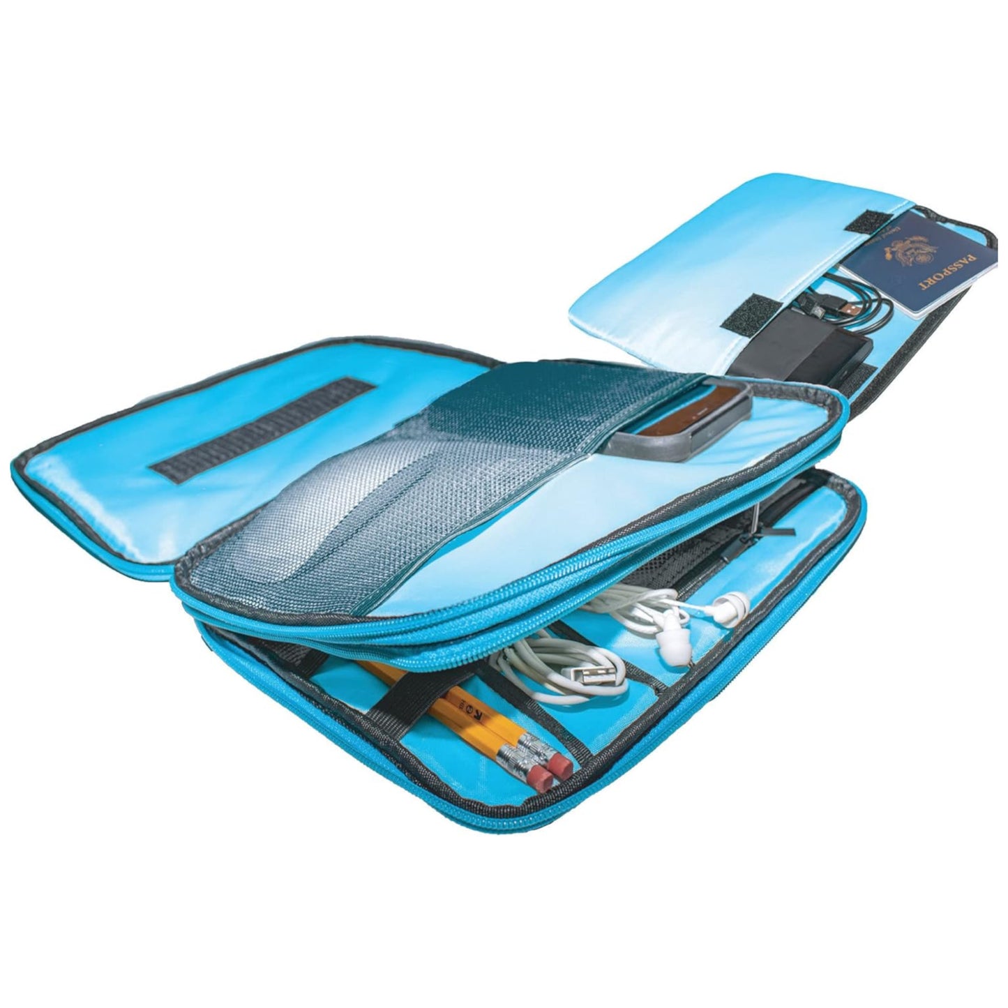 Estuche De Transporte Maxell Varios Bolsillos Resistente Al Agua