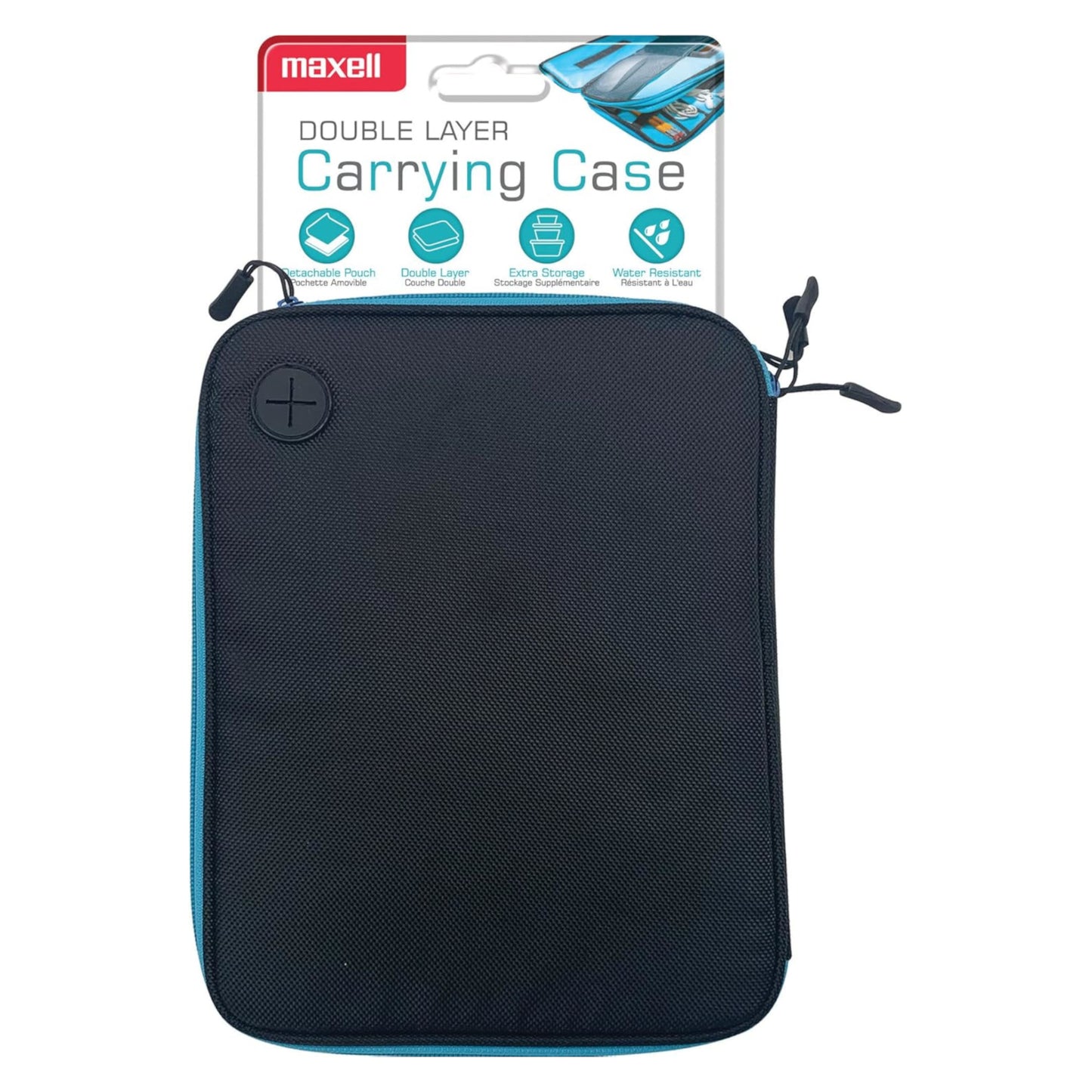Estuche De Transporte Maxell Varios Bolsillos Resistente Al Agua