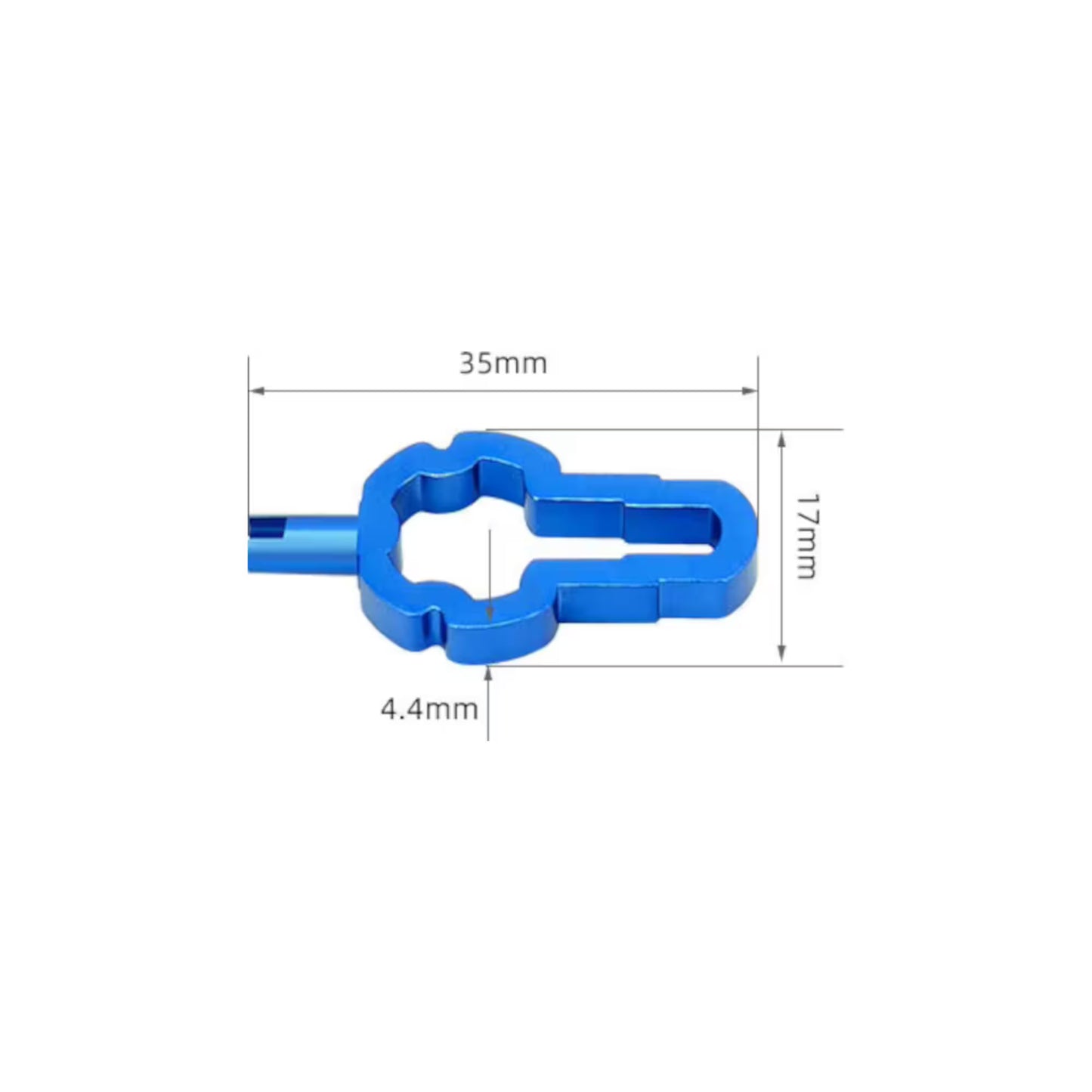 Llave Toopre Para Boquilla de Neumático Diseño 4 en 1