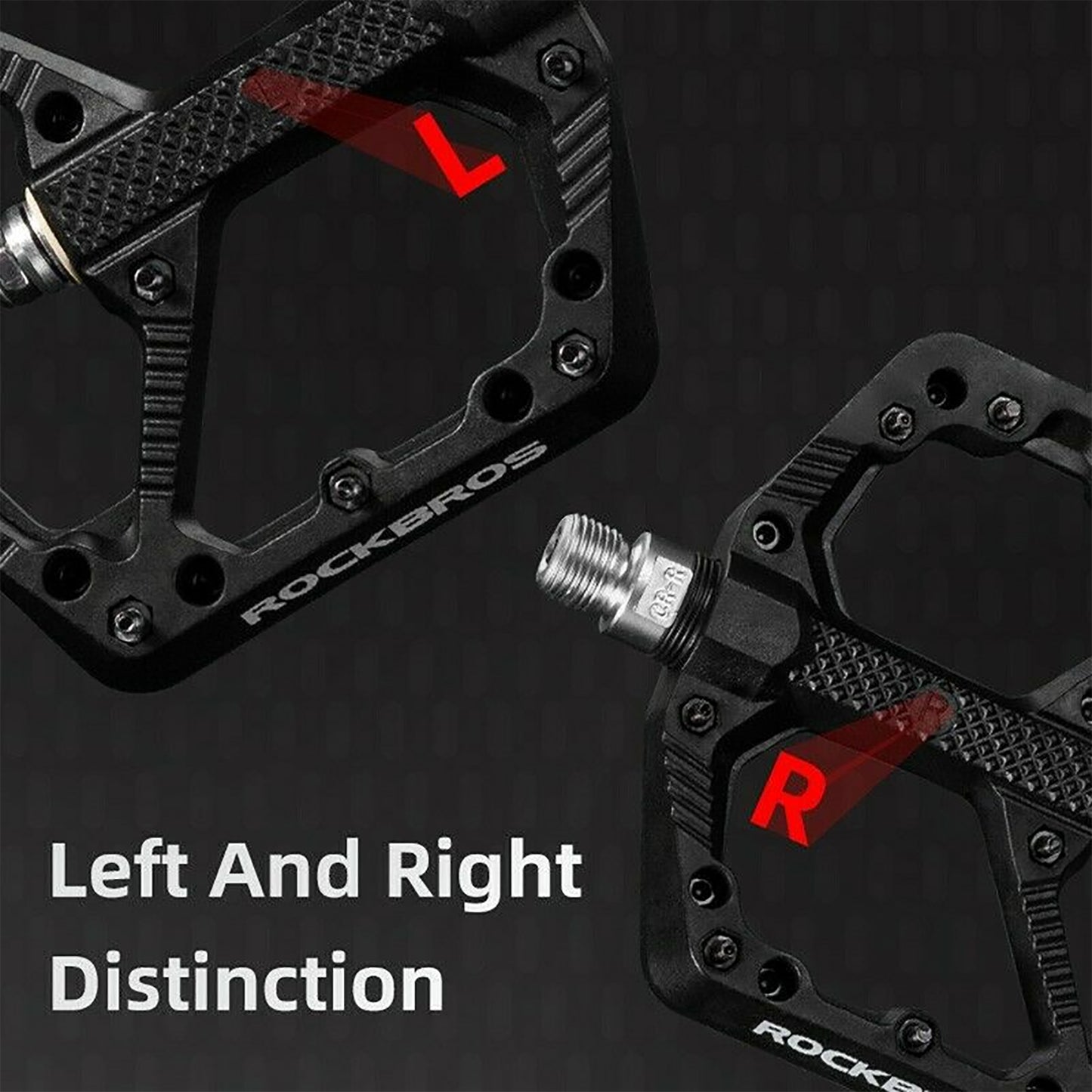 Pedales Para Bicicleta Rockbros Antideslizantes Anchos