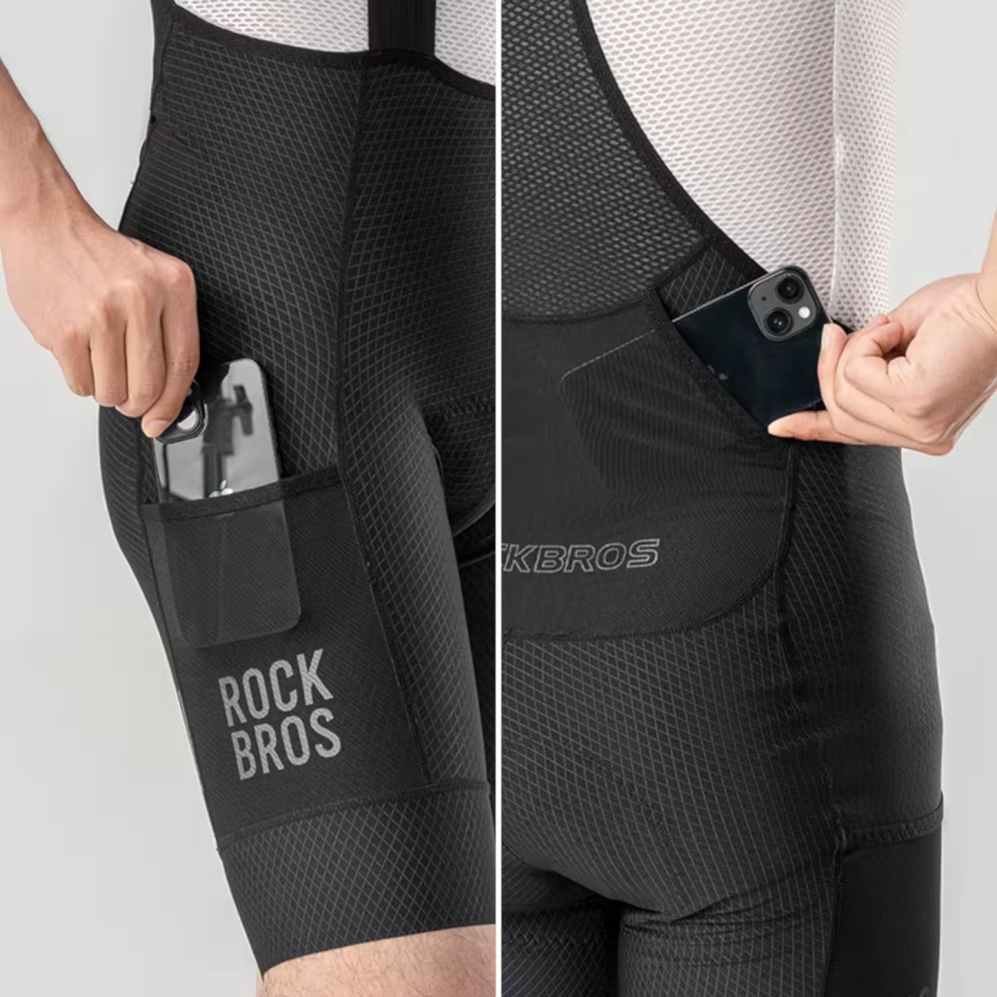 Calza Rockbros Con Tiradores Transpirable XXL