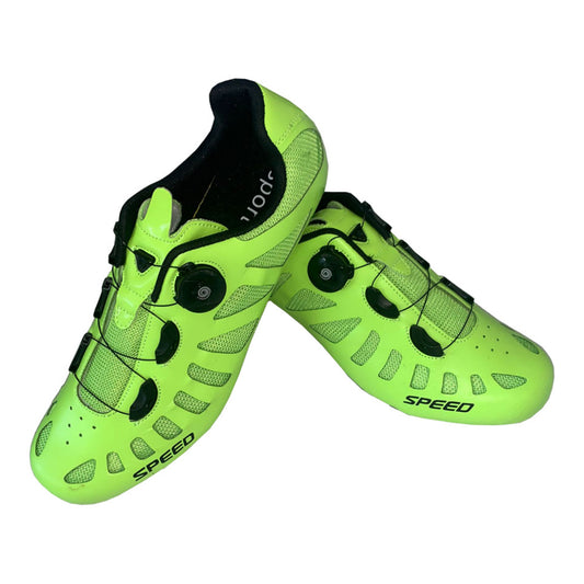 Zapatillas De Ciclismo Ruta / Mtb Talle 47 Verde