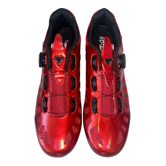 Zapatillas De Ciclismo Ruta / Mtb Talle 47 Rojo