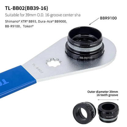 Llave De Extracción Toopre Tl-bb02 39mm 16 Dientes