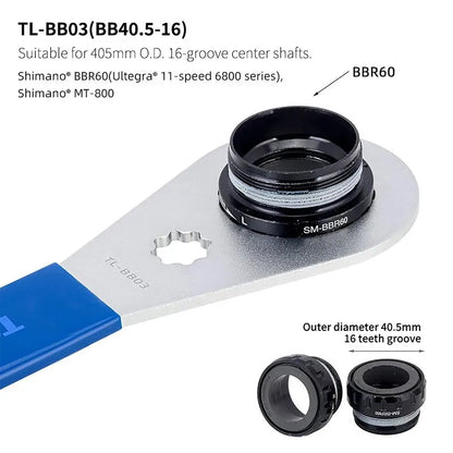 Llave De Extracción Toopre Tl-bb03 40,5mm 16 Dientes