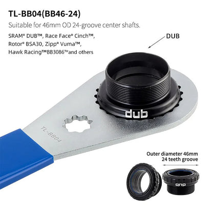 Llave De Extracción Toopre Tl-bb04 46mm 24 Dientes