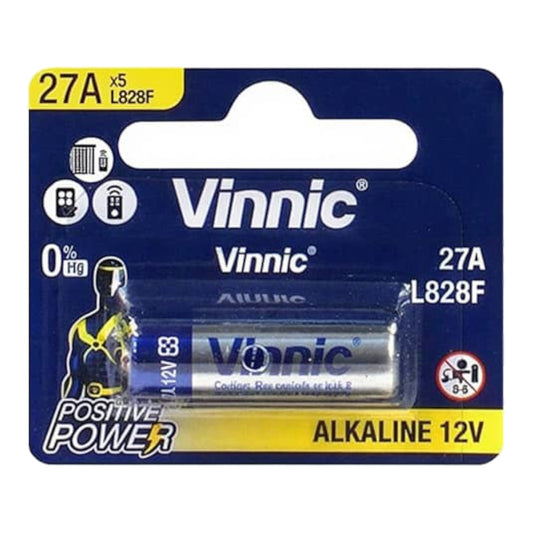 Pila Vinnic 27A L828f Alcalina 12v Pack x1