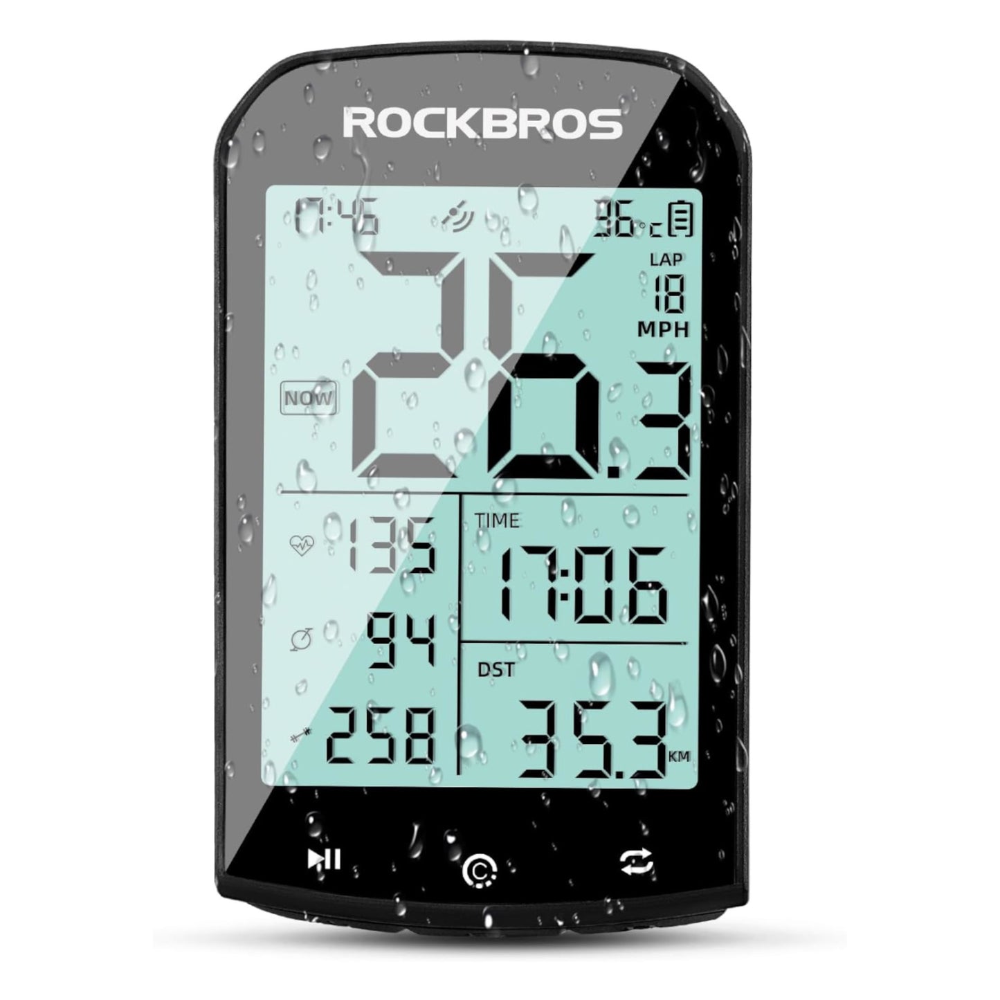 Gps Computador Para Bicicleta Rockbros
