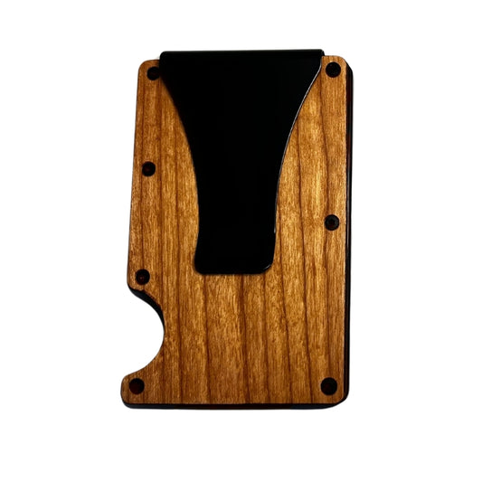 Billetera Tarjetero De Madera
