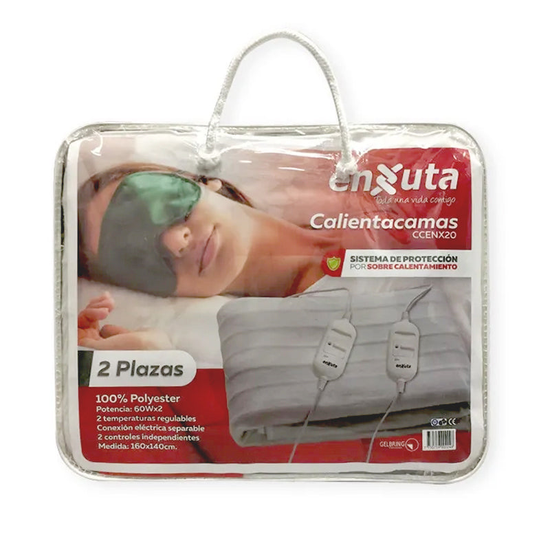 Calienta Camas Enxuta  2 Plazas 100% Polyester